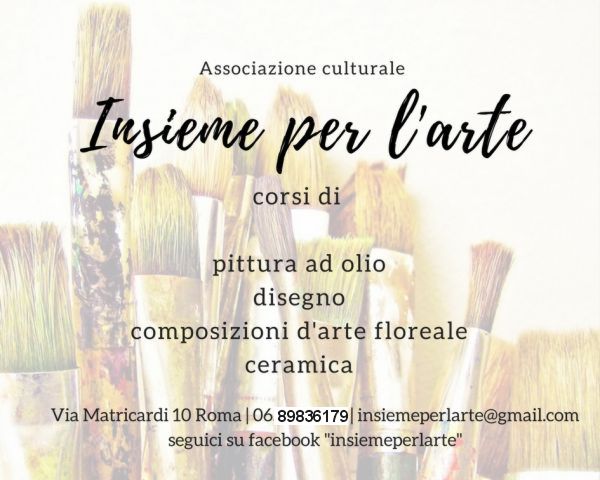 Corso di pittura ad olio a Roma